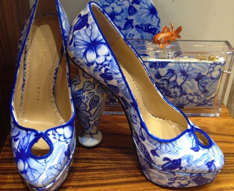 The Porcelain Pump at Charlotte Olympia