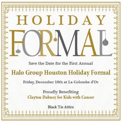 Halo Group Houston* Holiday Formal