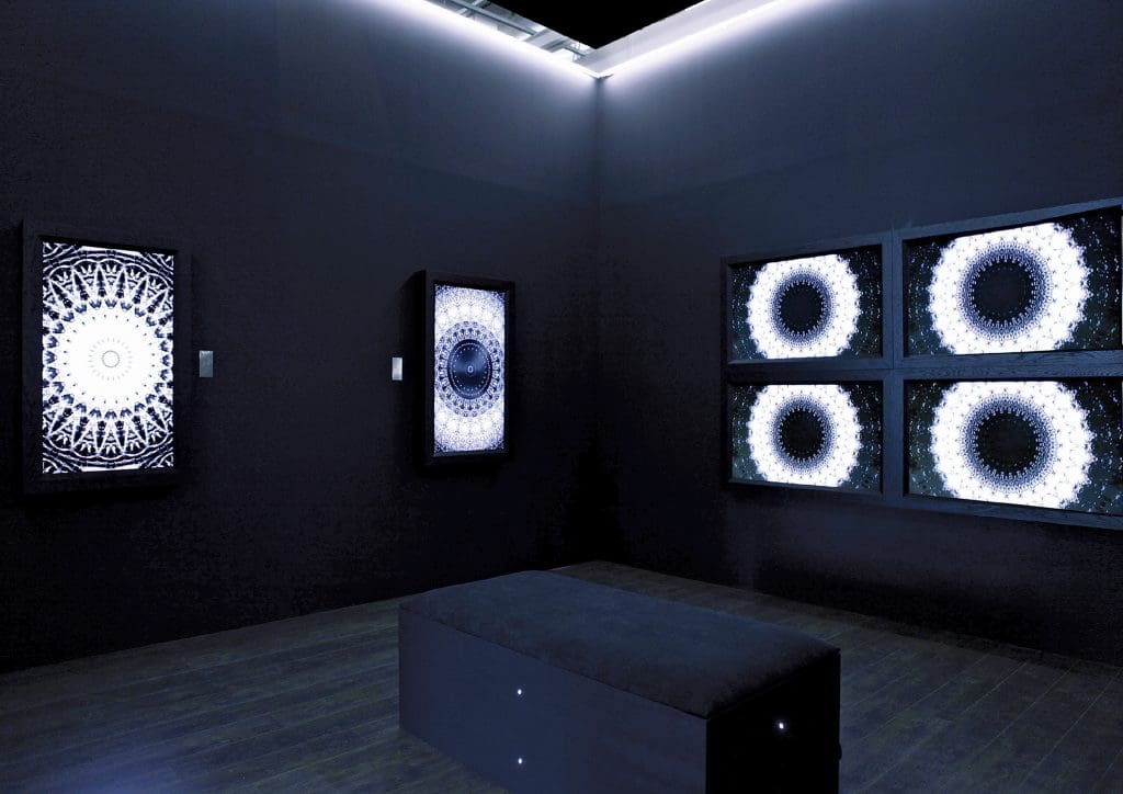 Loris Gréaud’s
The Bragdon Pavilion,
2011, at Centre Georges
Pompidou, Paris