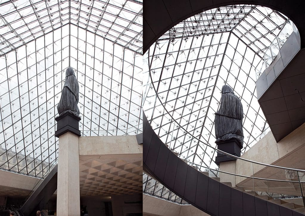 Loris Gréaud’s [I], 2013,
at Musée du Louvre, Paris. Courtesy Loris Gréaud/Gréaudstudio. Photo Fahd El Jaoudi/Minsk Studio. 