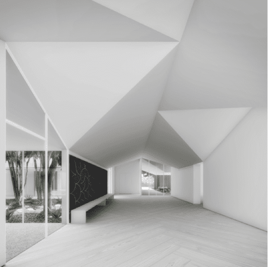 Inside the Menil Drawing Institute, its quiet spaces are perfect for the contemplation of the intimate medium of drawing. It is the only facility in the world built exclusively for that purpose. 