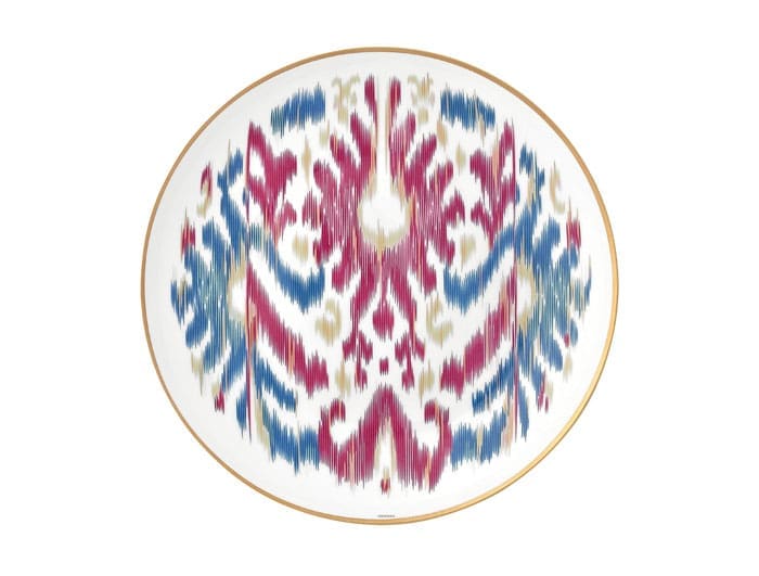 Dessert plate, sapphire