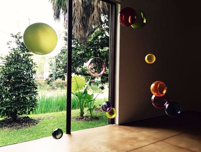 Michael Petry's installation, "AT the Core of the Algorithm," 2014, makes its American debut at Hiram Butler Gallery.