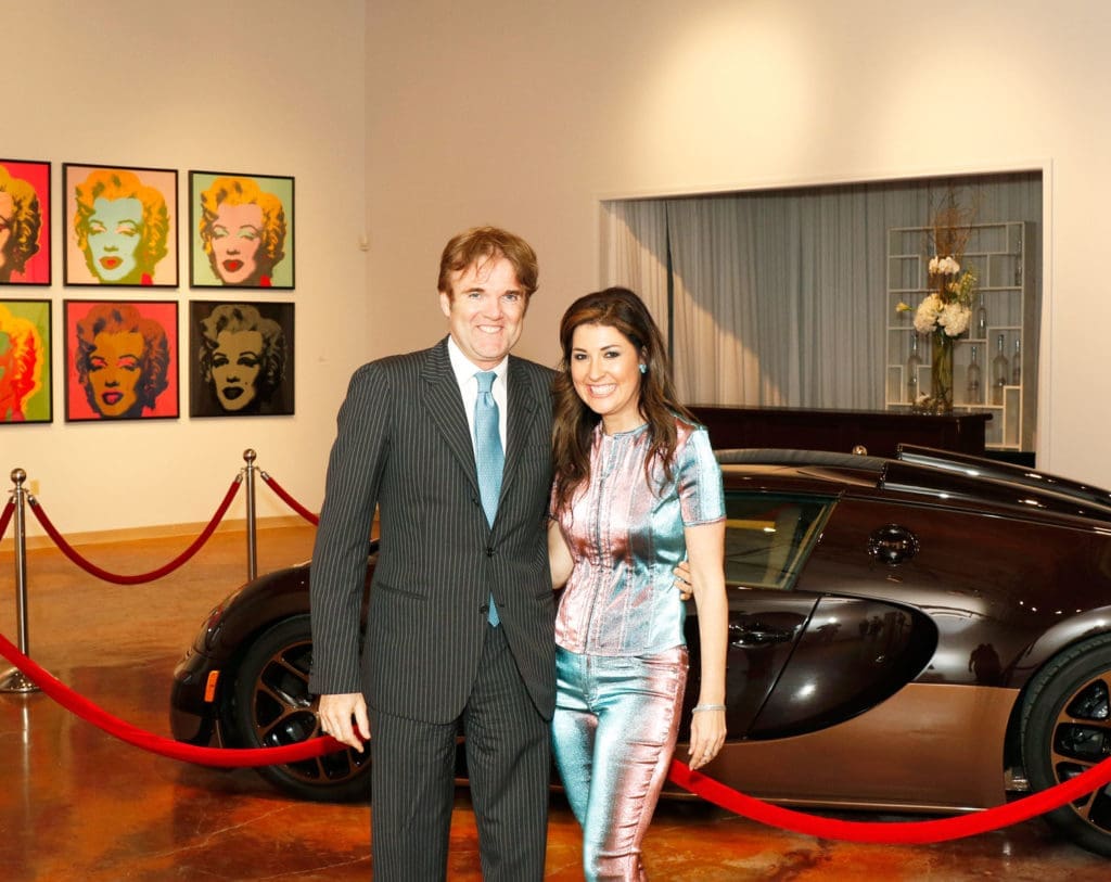 Capera Ryan and Maurizio Parlato Host A Luxurious Night of Art and Automobiles