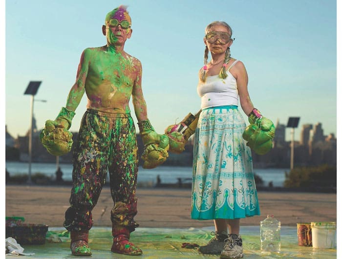 Ushio and Noriko Shinohara star in the 2013 Oscar-nominated documentary — to be screened at the Deborah Colton Gallery exhibition — "Cutie and the Boxer." 