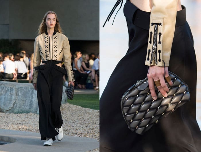A look from the Louis Vuitton Cruise 2016 collection 