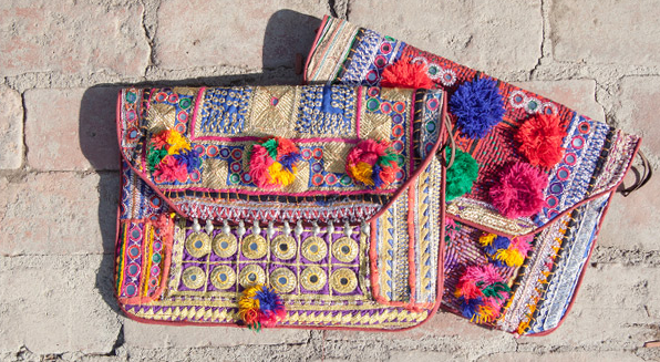 Chi-chi bags from Guatemala, part of Chan Luu Bazaar