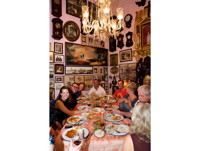 Dinner at San Cristobal