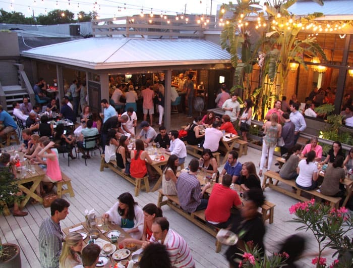 Outside patio