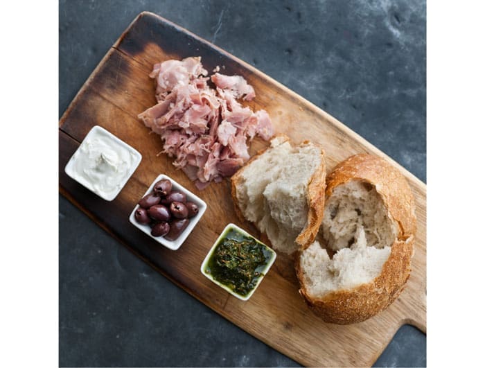 French Picnic plate at Tiny Boxwoods