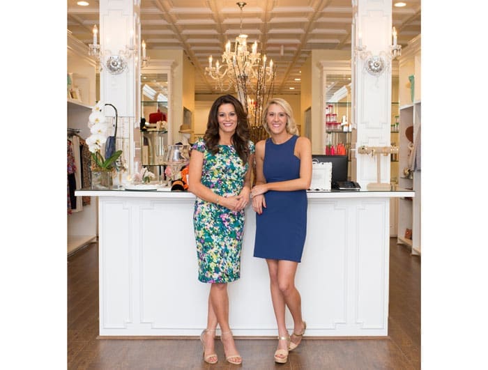 Owners Katie Scroggins and Katie Corts of Monkee's of Houston