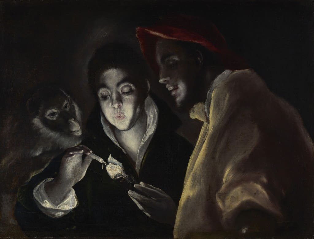 El Greco's "An Allegory (Fábula)," circa 1580-1585