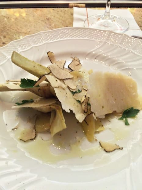 What We’re Eating Now:* Roman Artichoke Salad at Tony’s
