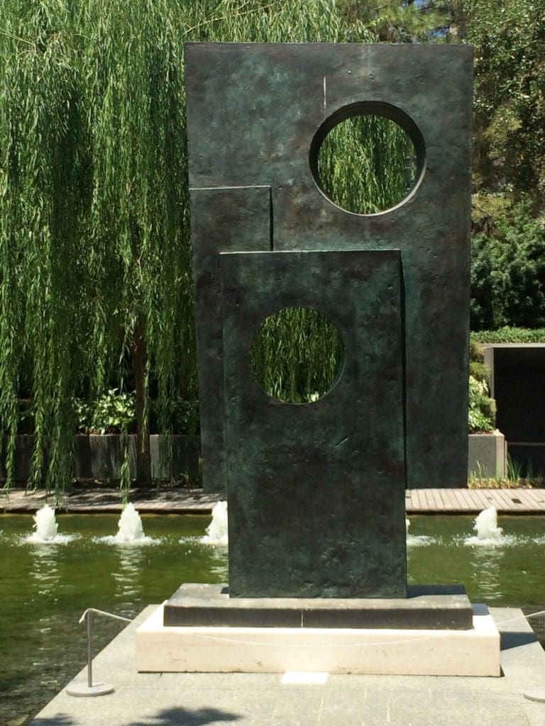 Objets Trouvés: At Nasher Sculpture Center, Contemplating a Barbara Hepworth Monolith