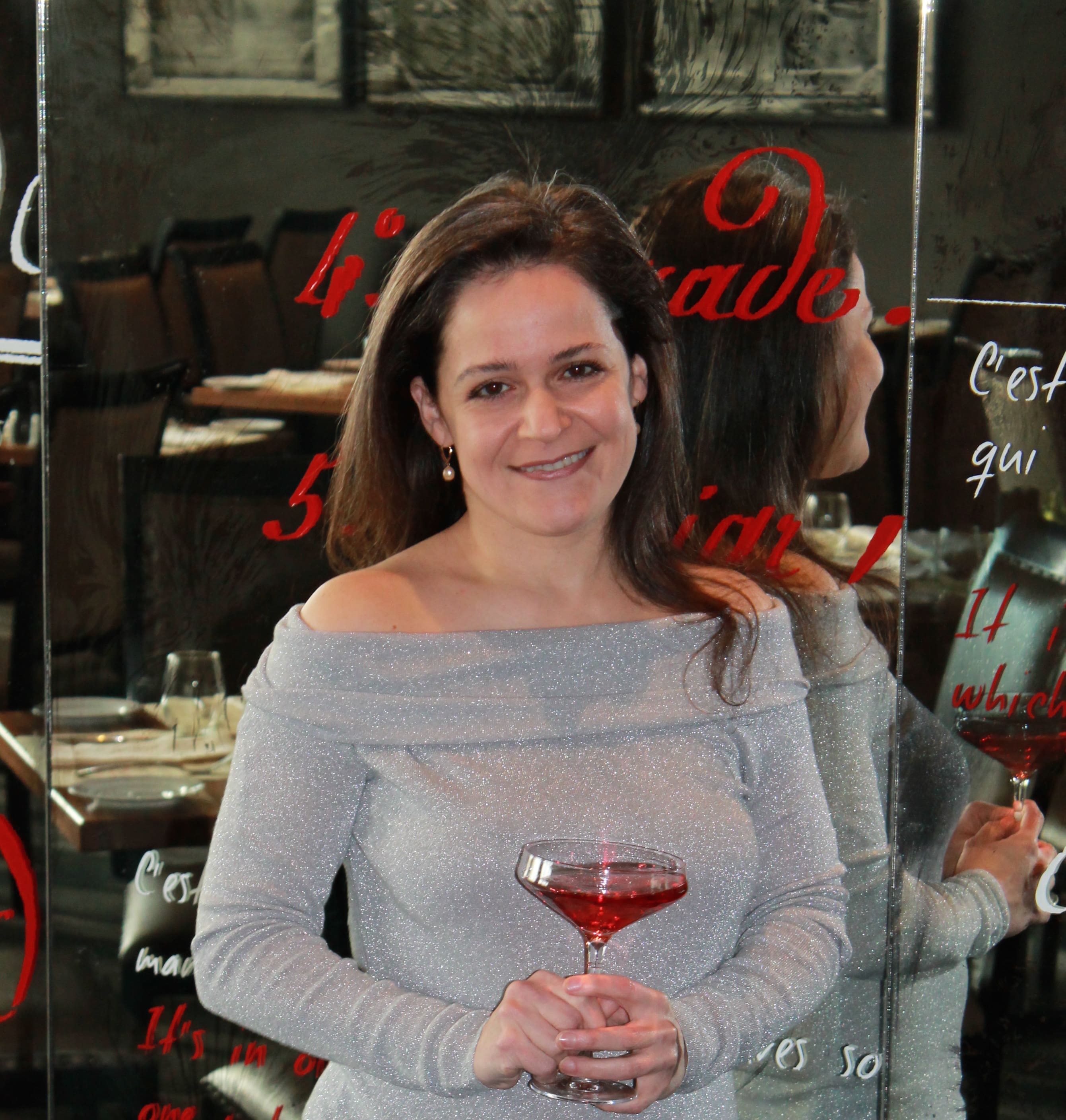 I never tire of drinking – and talking about – wine with this woman.