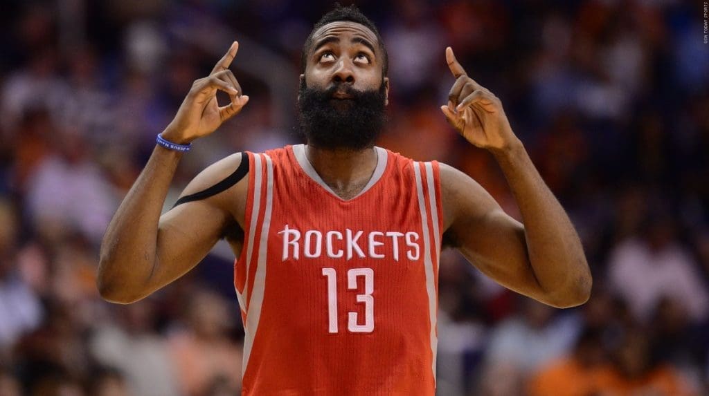James Harden is a financial force with the Houston Rockets.