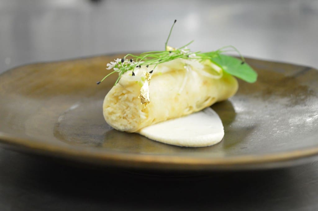 Celery remoulade with Granny Smith apple