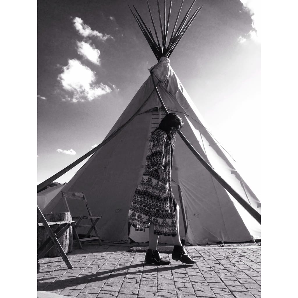 Teepees at El Cosmico
