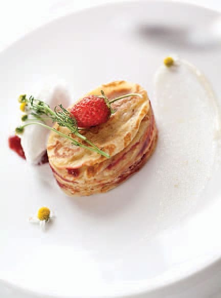 One of pastry chef Tanya Herrin’s many dessert offerings.