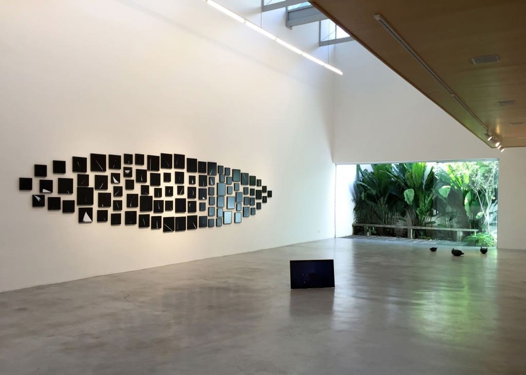 João Castilho installation at Zipper Galeria in São Paulo