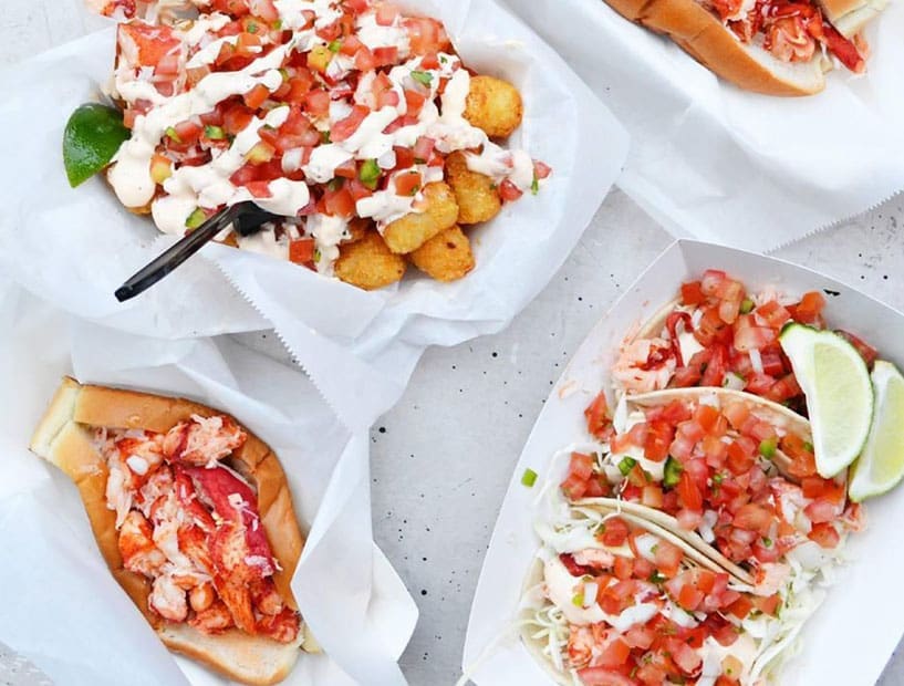Go lobster-crazy at Cousins Maine Lobster Food food truck. (Photo courtesy Roaming Hunger) 