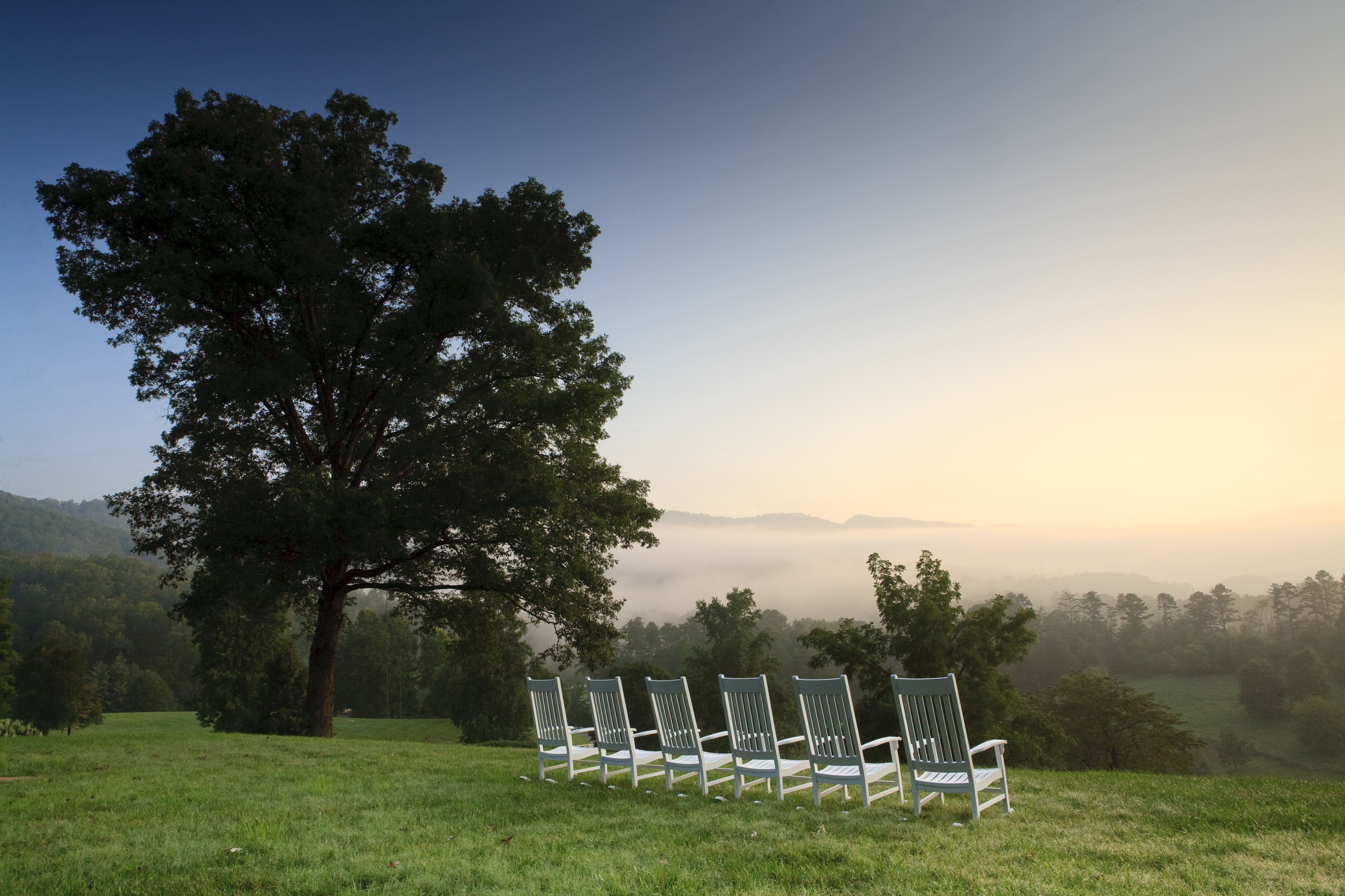 A relaxing vista at Blackberry Farm.