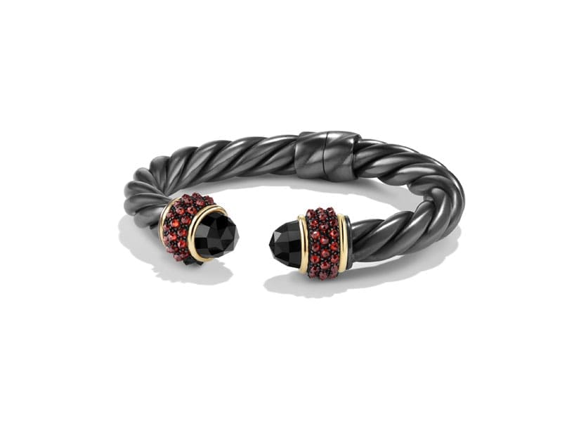 David Yurman's Osetra bracelet with 18K gold