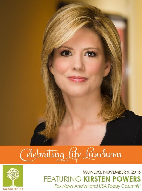 Fox News Star Headed to Dallas: Council for Life’s Important Cause Gets a Celebrity Boost