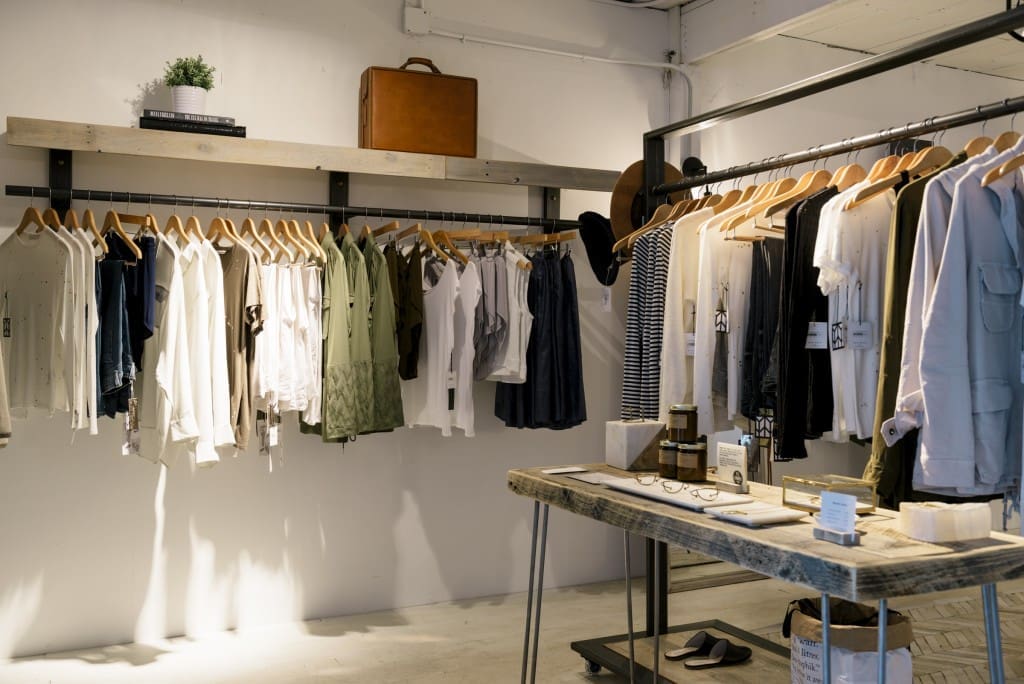 A selection of wardrobe essentials 