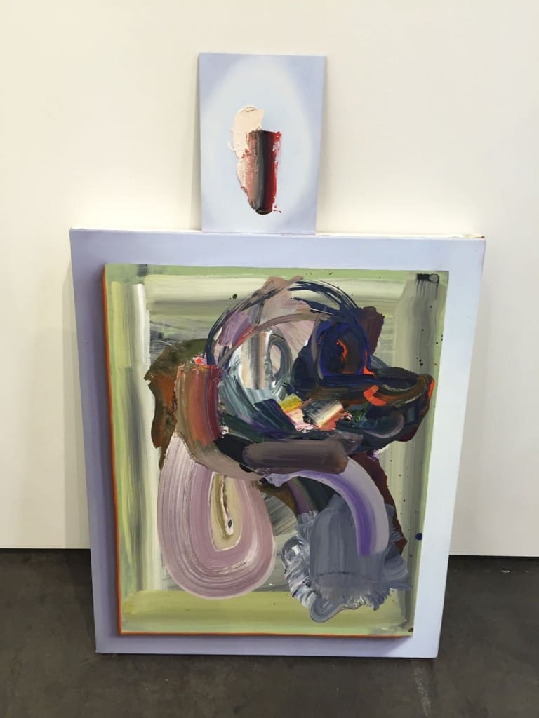 At Art Palace, an exquisite, and exquisitely collectible, Raychael Stine painting.