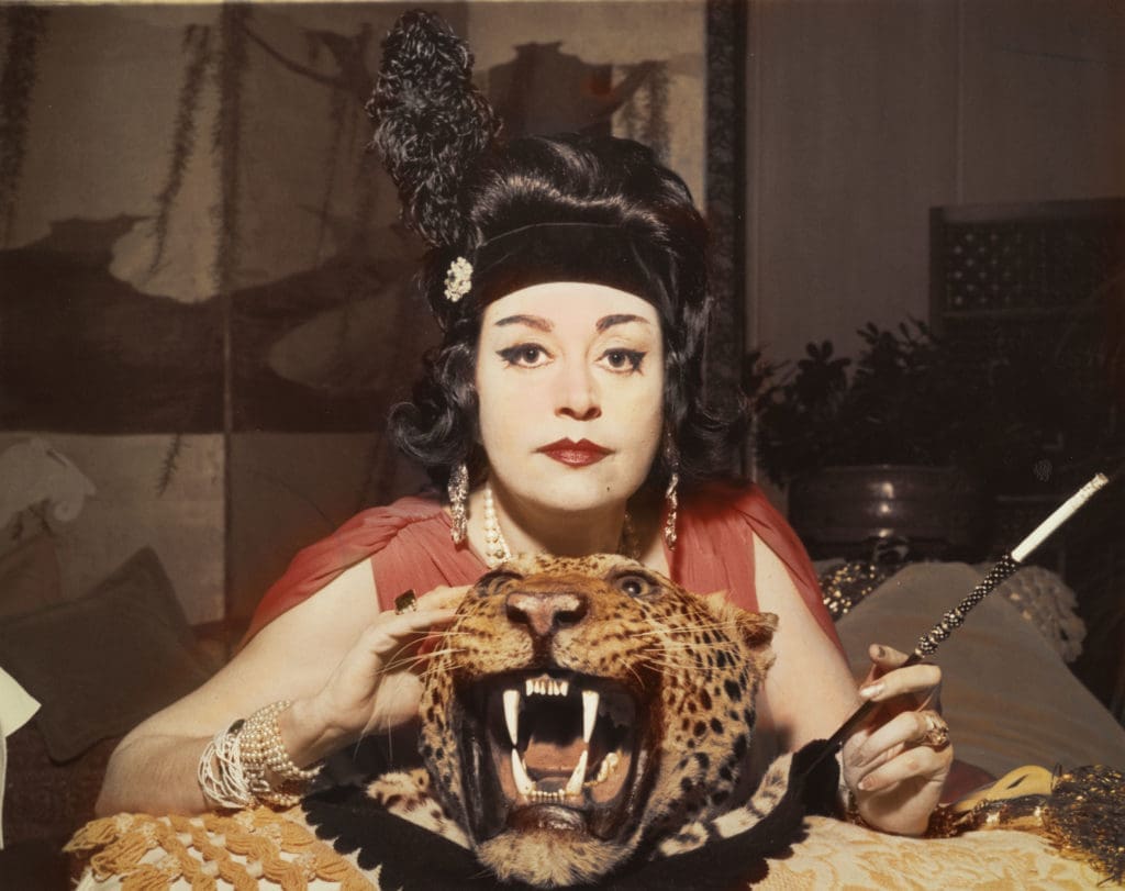 Nancy Hamon at her Silent Movies party, which was held in 1961.
