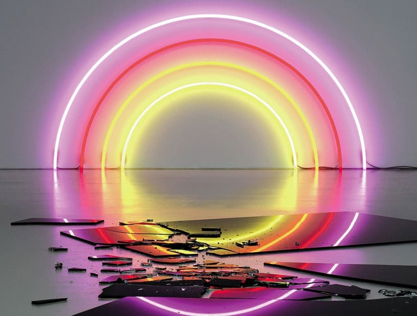 Lori Hersberger’s Sunset 164, 2006, at Pop Austin. (Photo courtesy of The Americas)