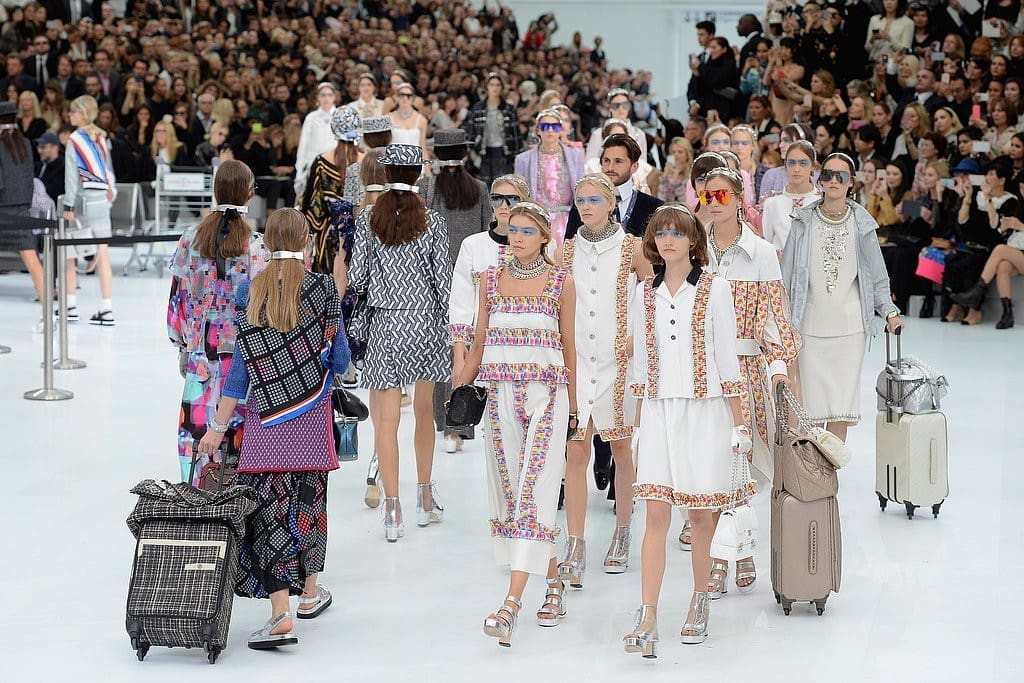 Chanel airline show