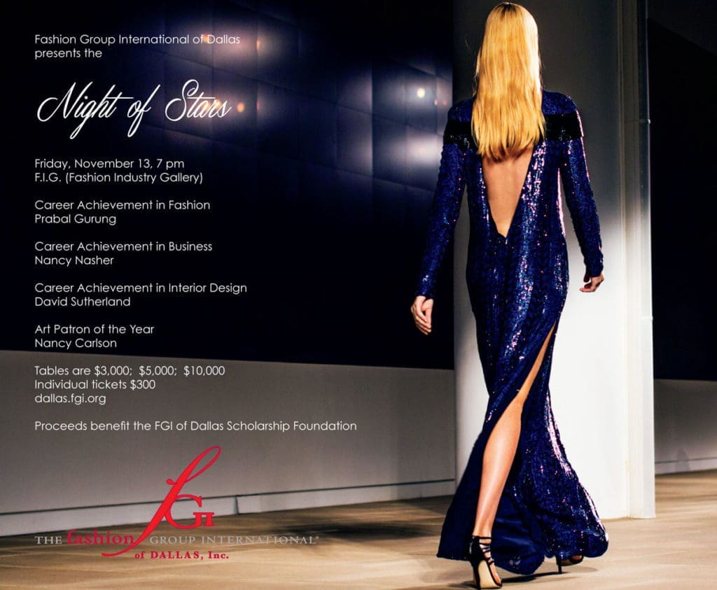 Dallas’ Night of Stars: Celeb Sightings Galore are the Norm at this Fashion Industry Party