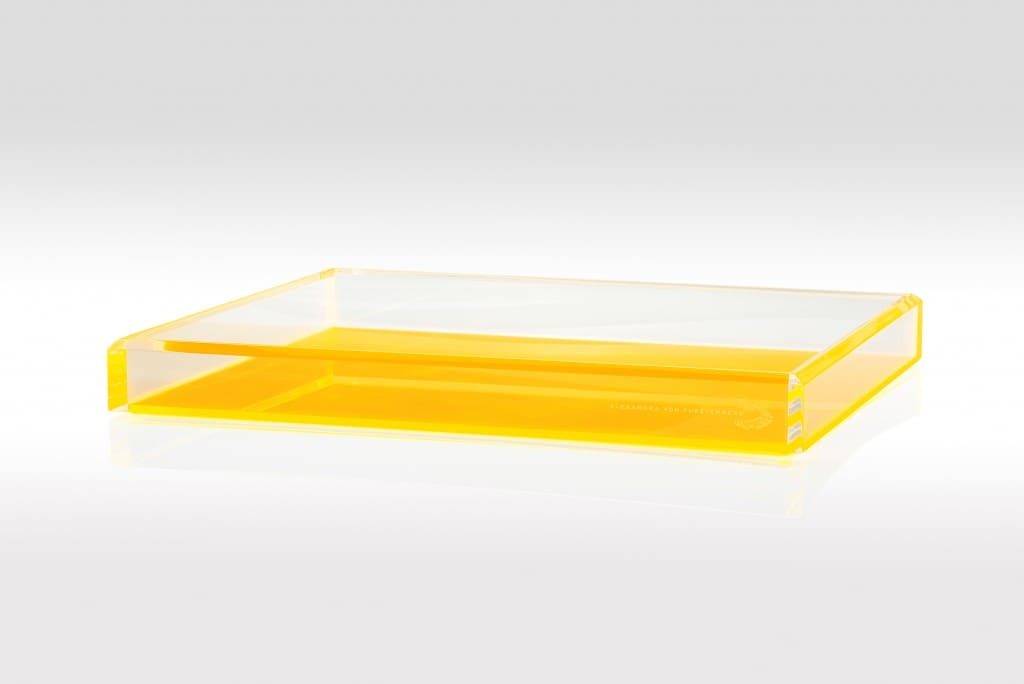 AVF Fearless tray in yellow