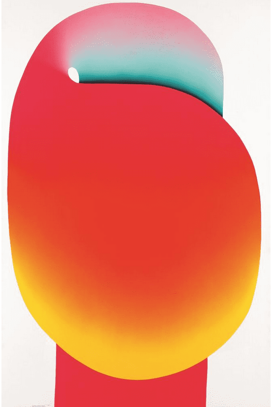 Sadamasa Motonaga’s masterpiece “Piron Piron,” 1975, was among the star rediscoveries in the DMA’s two-person Japanese blockbuster this past spring. (Collection Mie Prefectural Art Museum, Japan, © 2015 Estate of Motonaga Sadamasa)
