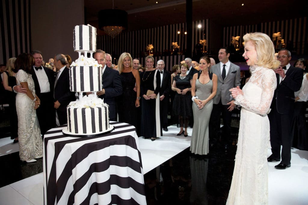 Celebs, Royals, Diplomats, a Socialite DJ & an Elton John Surprise: Lynn Wyatt Breaks Records In Black & White