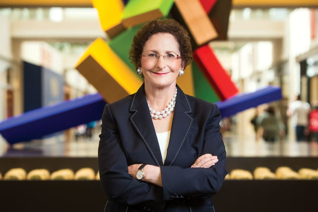 Nancy Nasher has a passion for art. (Photo by Carter Rose)