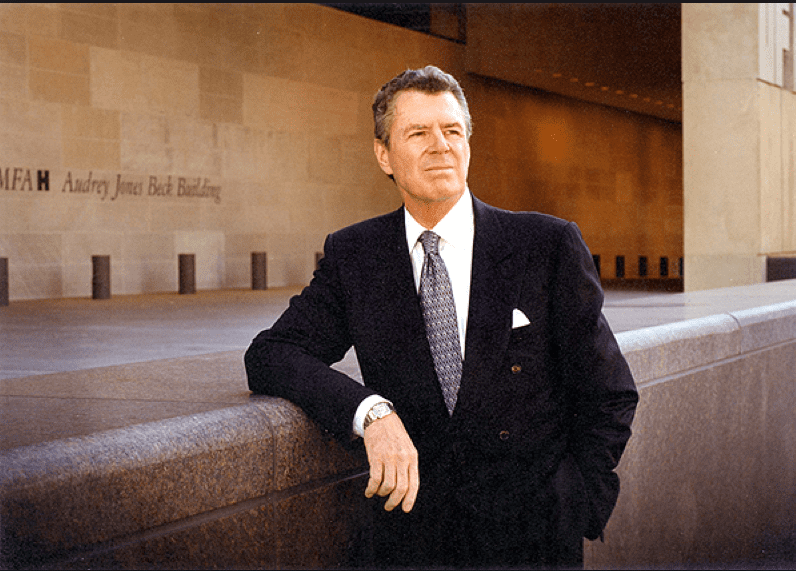 The late Peter Marzio is arguably the museum director that Maxwell L. Anderson most resembles, with his broad world-view vision and eagerness to spend big money on new initiatives. (Photo courtesy MFAH)
