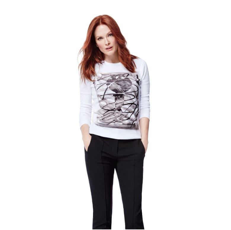 Beloved Shopping Weekend Gets a Hot Kickoff: Julianne Moore-Modeled Shirts Power Benefit