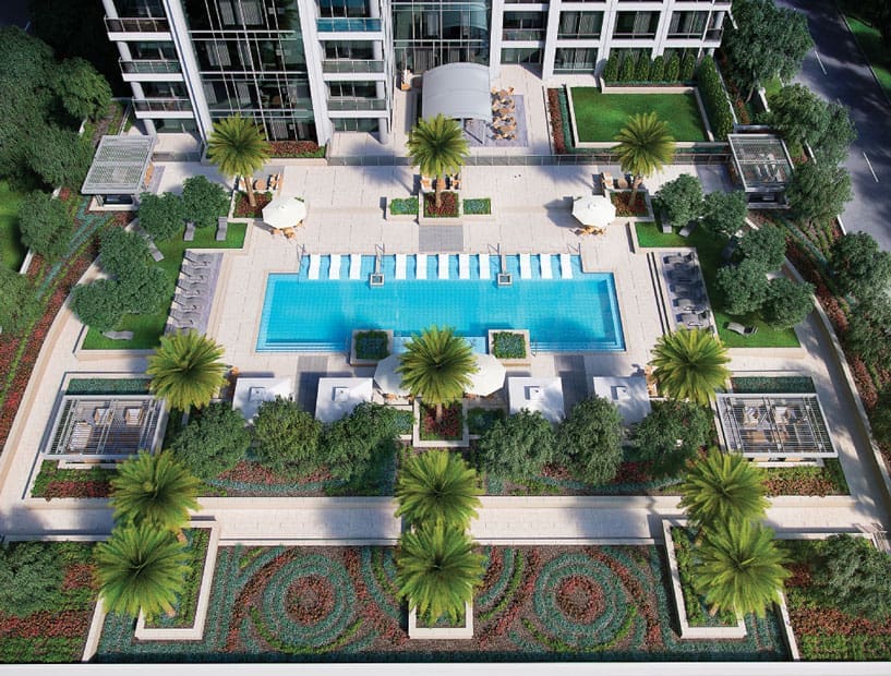 Legendary Houston developer Robert Bland says The Wilshire high-rise is the best building he's ever been a part of.