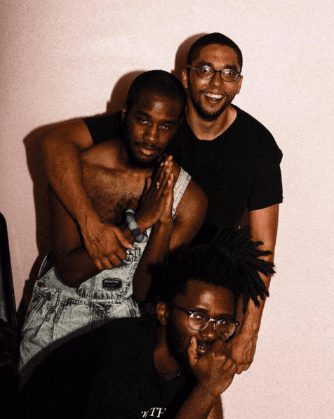 Abdu Ali with B L A C K I E (Photo courtesy Instagram)