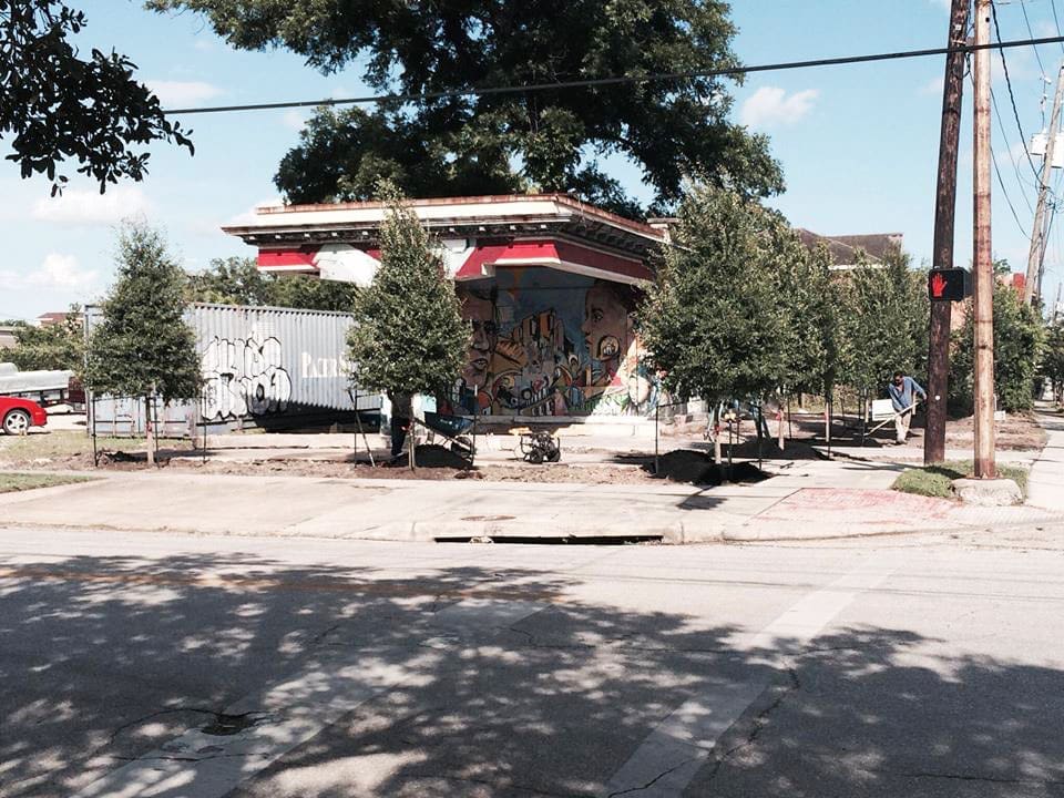 The team behind the coffee bar have spent almost two years readying the building and the site. (Photo courtesy of Retrospect Coffee Bar's Facebook page)