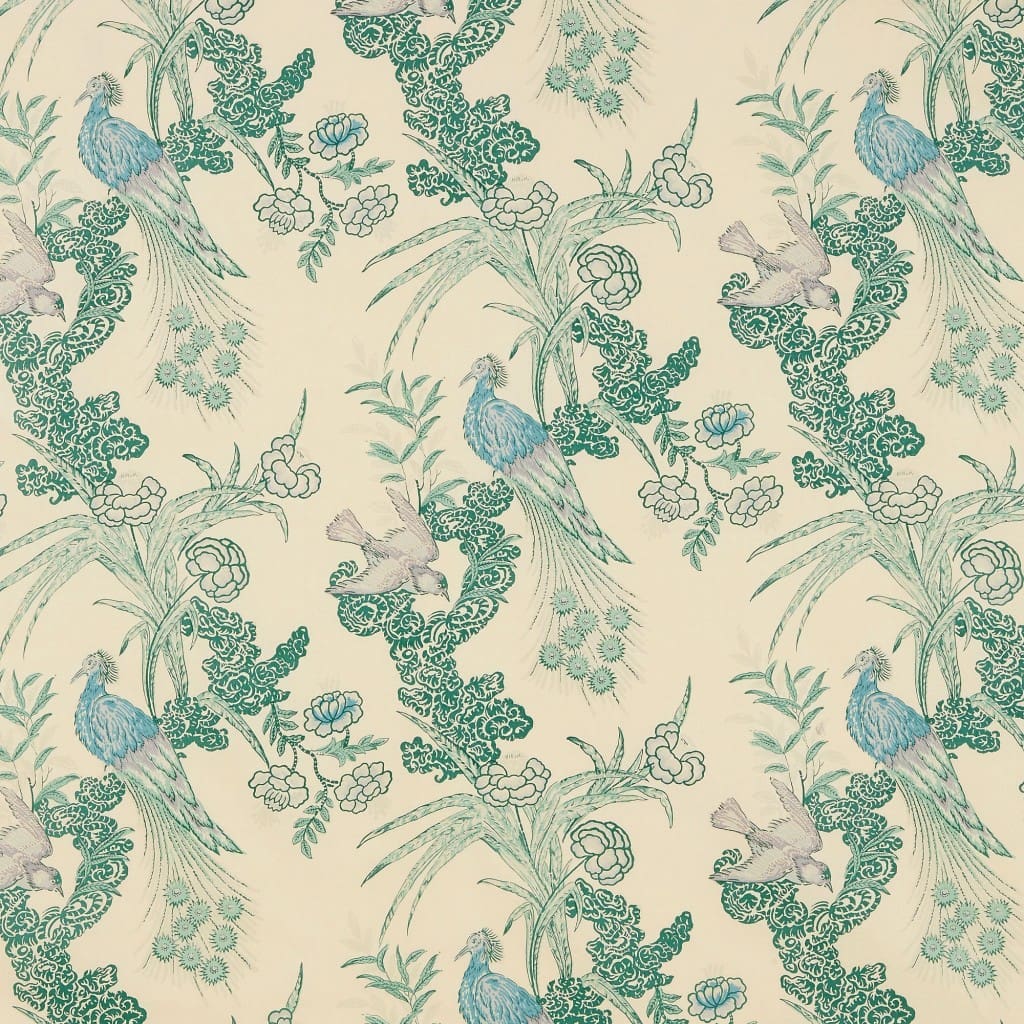 Schumacher Peacock by Miles Redd
