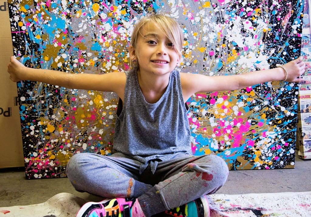 Gia Woodrum likes color.