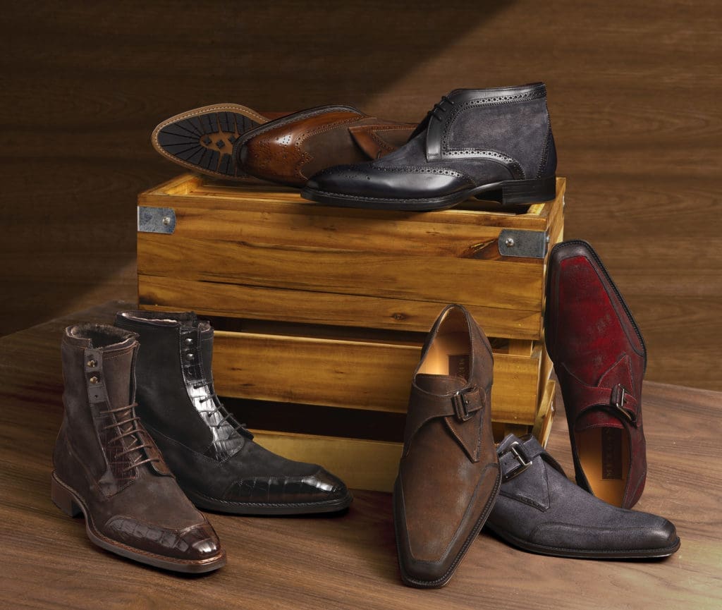 Patrizio (far left), $595; Cirino (top), $450; Vanni, $395