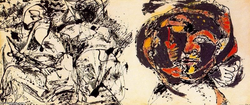 Jackson Pollock's "Portrait and a Dream," 1953