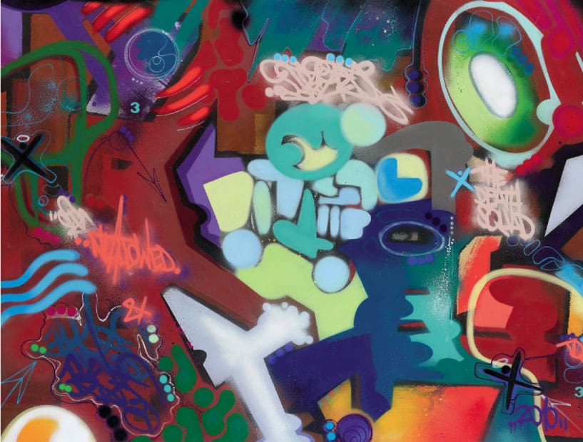 A Toxic Win: Graffiti Artist and a Storied French House Unexpectedly Team Up