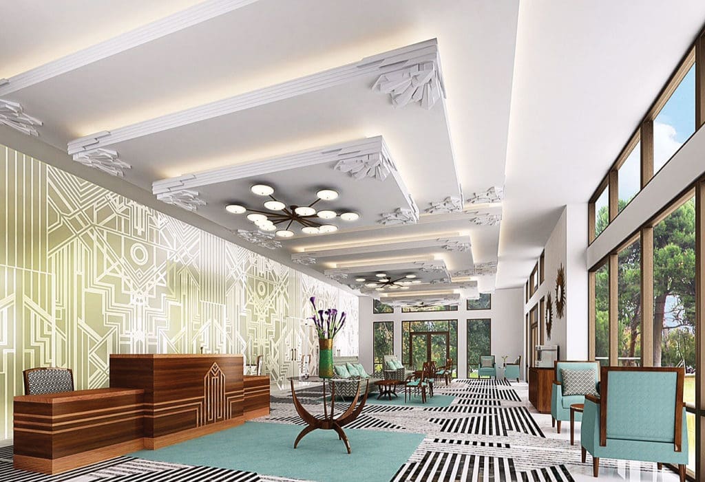 Main lobby.