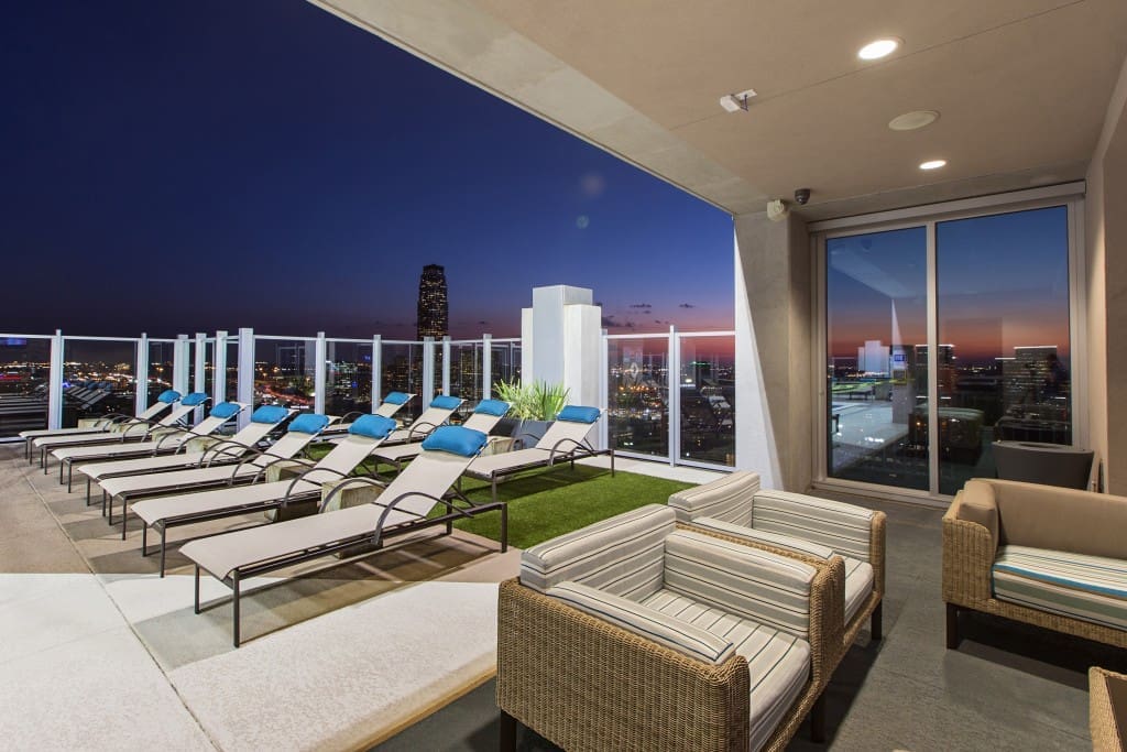 Rooftop terrace